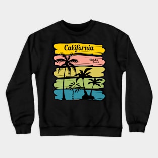 Summer California Malibu Beach Crewneck Sweatshirt